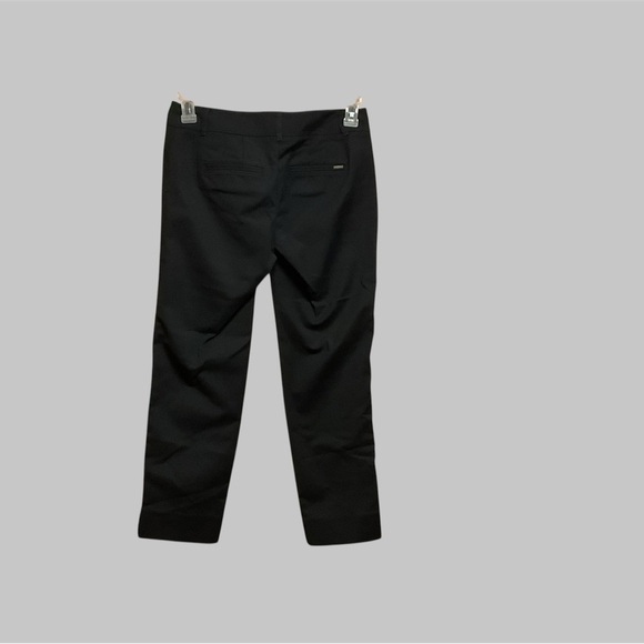 WHITE HOUSE BLACK MARKET SIZE 2R SLIM ANKLE BLACK PANTS GENTLY WORN - Picture 2 of 3